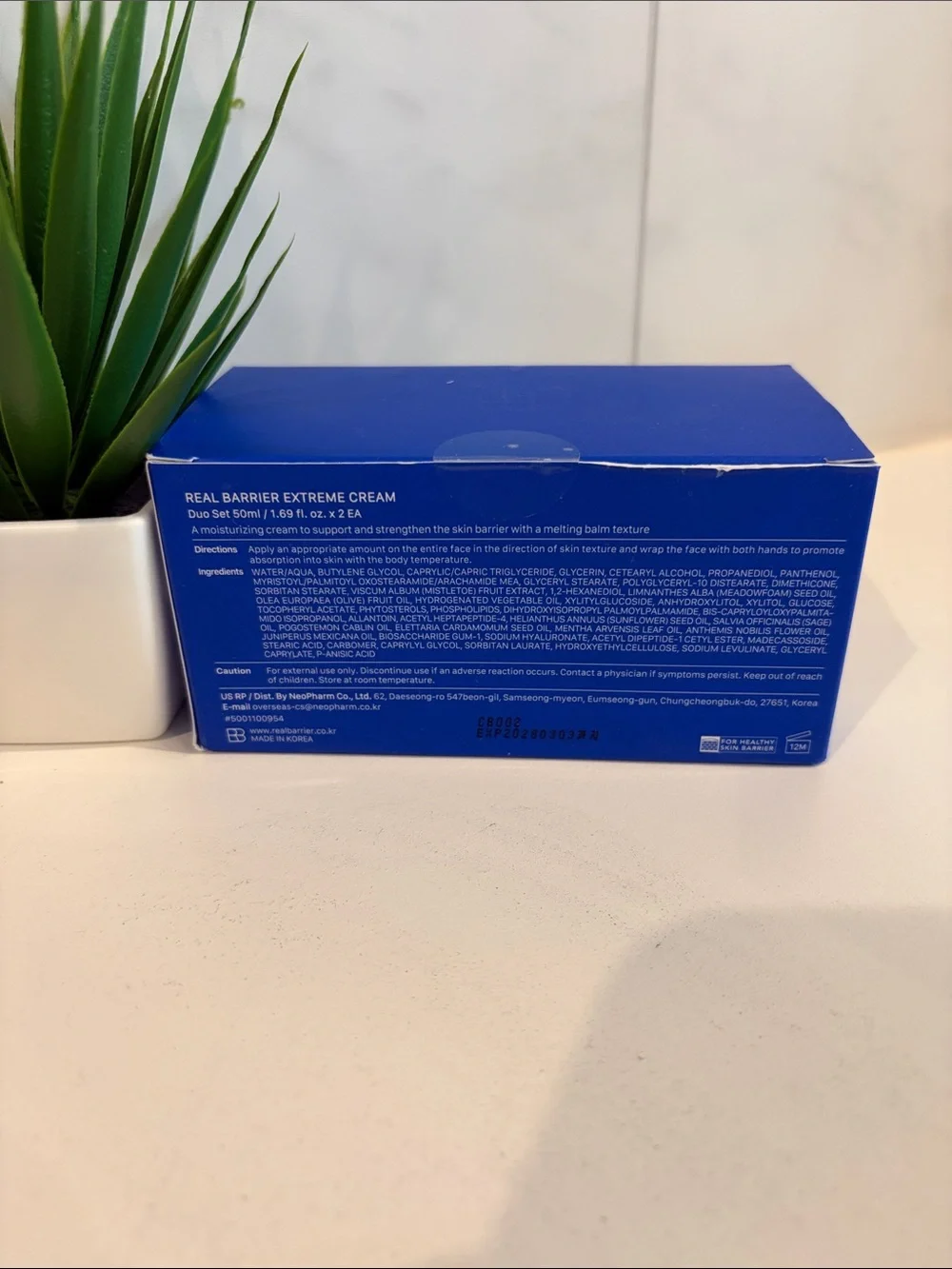 Extreme Cream Duo Set - Blue (Women Skincare)